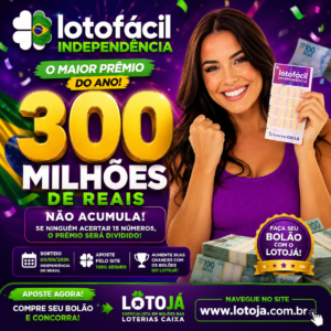 Bolão Lotofacil Independência 2026